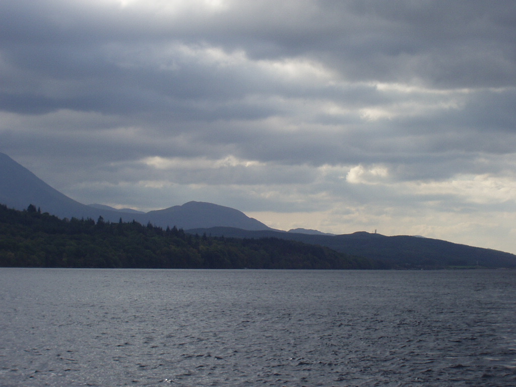 Clouds, Hills, Water